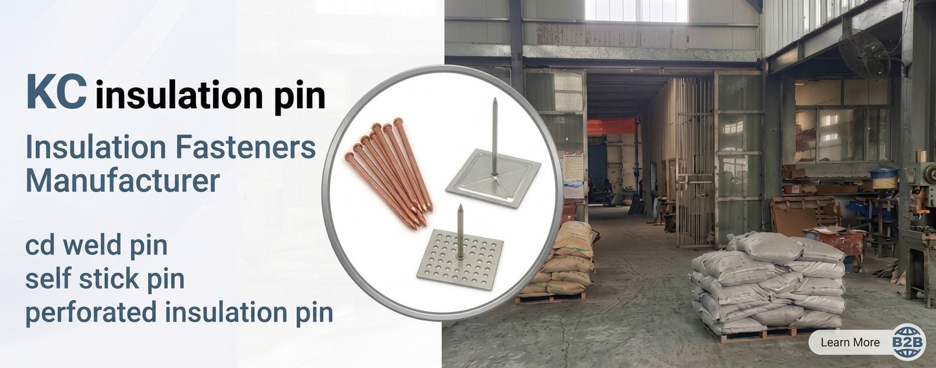 kc insulation fastener factory