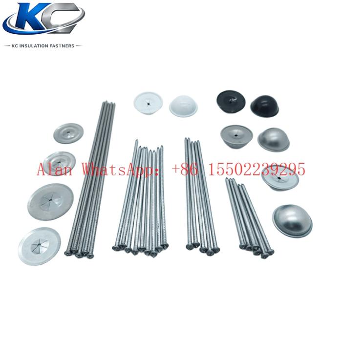 Galvanized Steel Stud Welding Pins Insulation Dome Cap Self Locking Washer Manufacturer