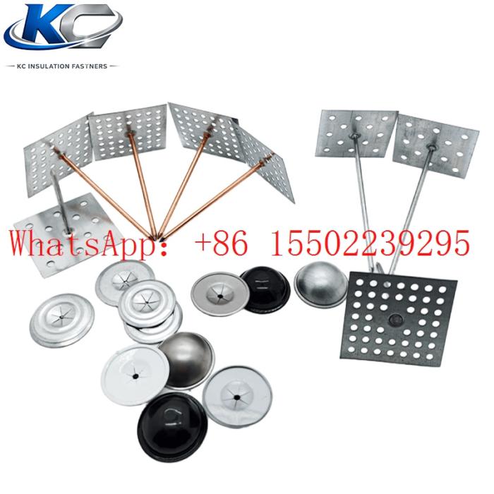 مسامير عزل قاعدة مخرمة (Perforated Base Pins) - التثبيت الميكانيكي الأقوى