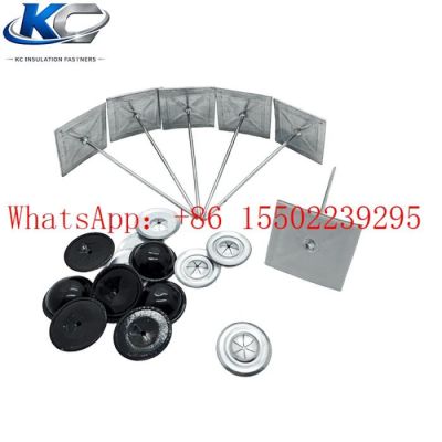 مسامير عزل ذاتية اللصق (Stick Pins) - الحل الأمثل لأنظمة HVAC